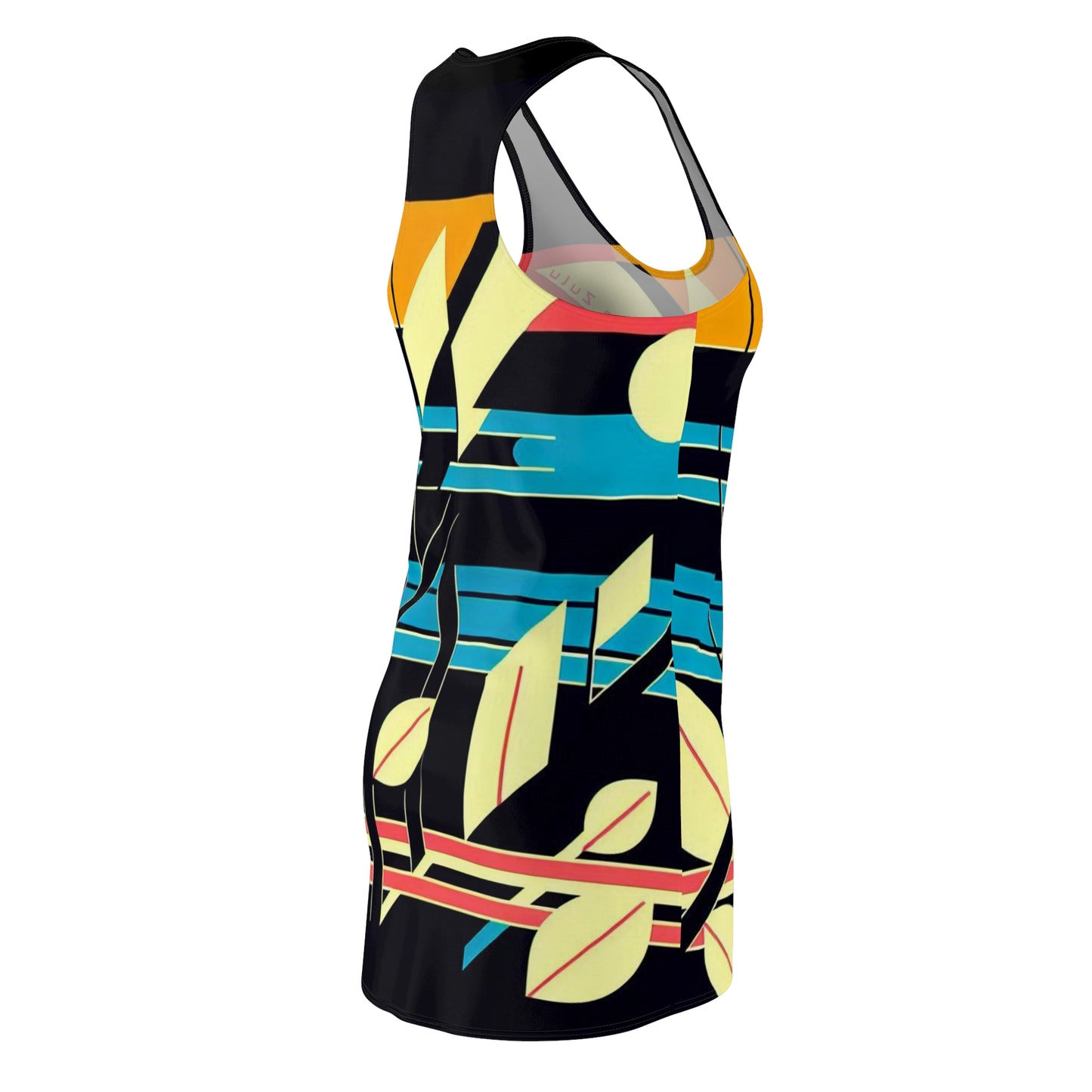Women's Cut & Sew Racerback Dress (AOP)