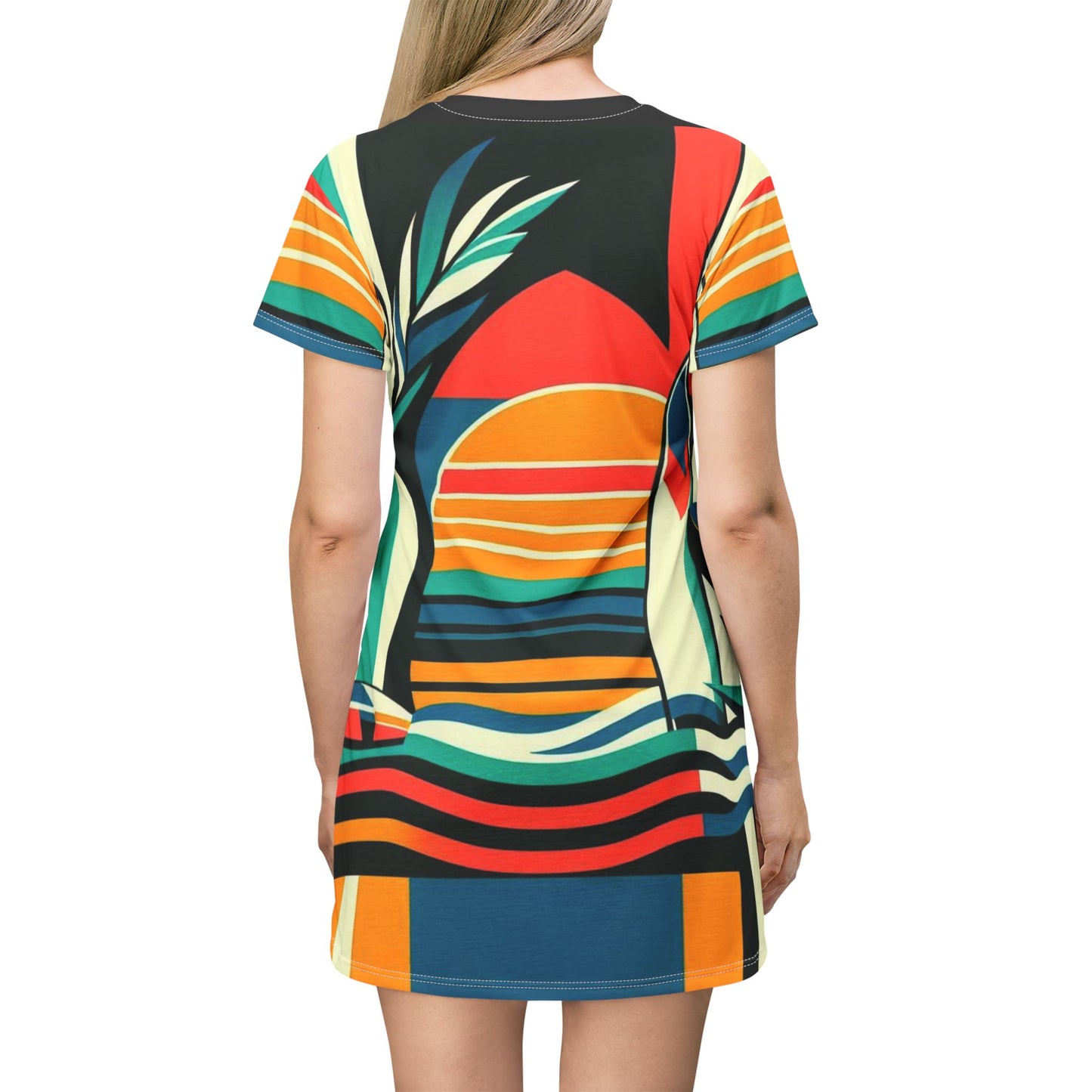 T-Shirt Dress (AOP)