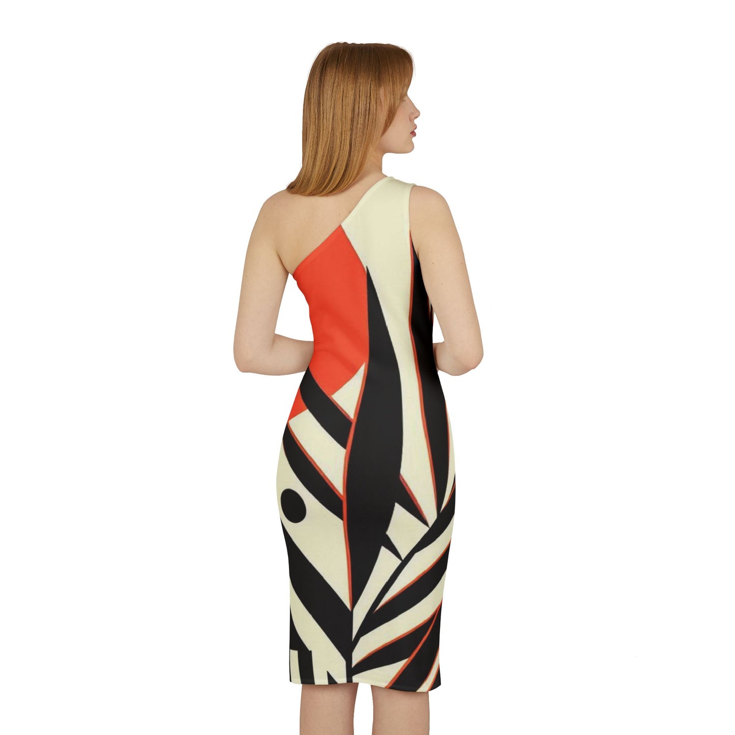 Shoulder Dress (AOP)