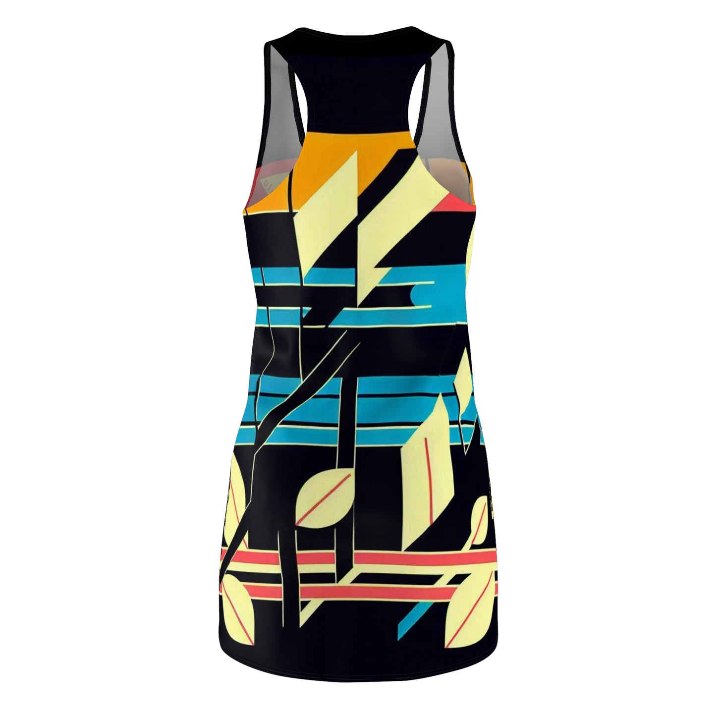 Women's Cut & Sew Racerback Dress (AOP)