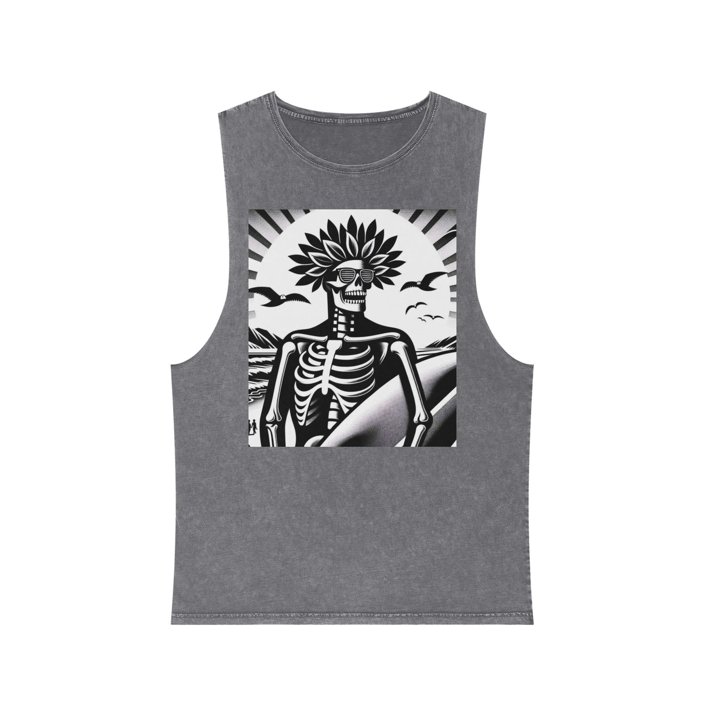 Unisex Stonewash Tank Top