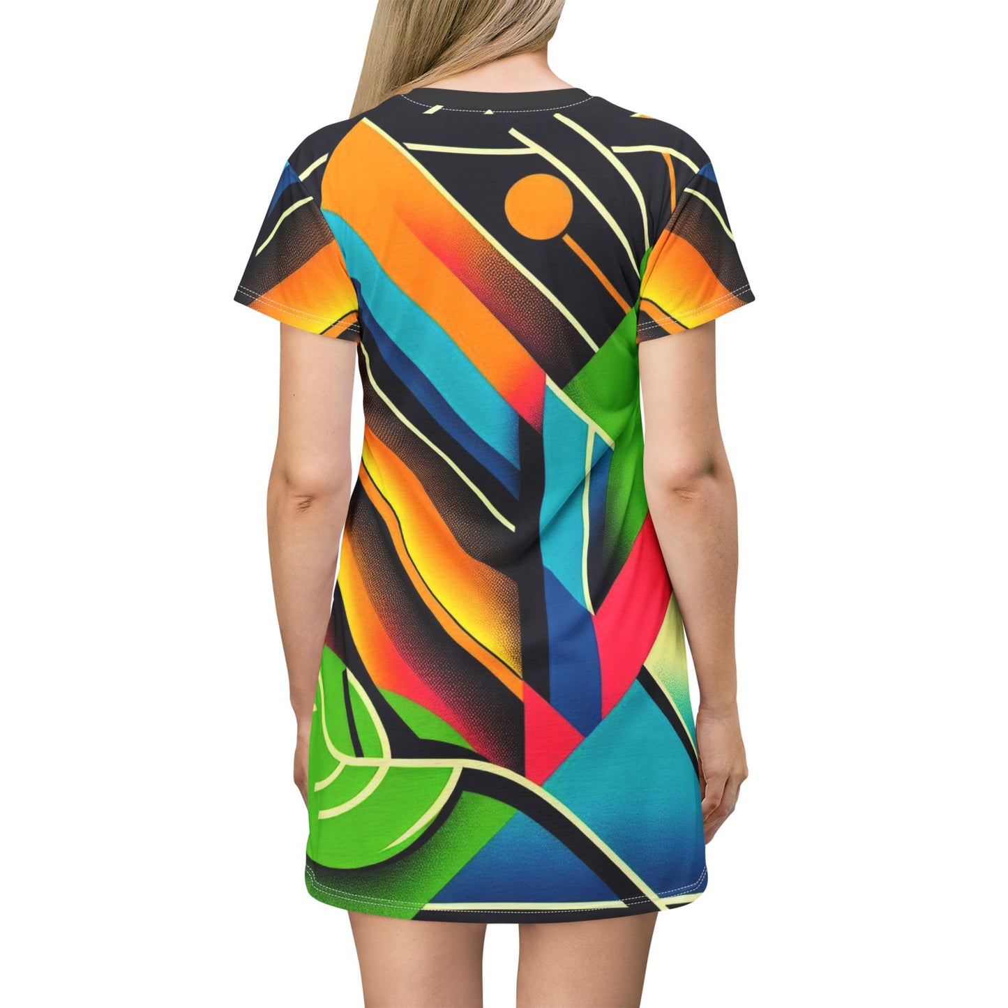 T-Shirt Dress (AOP)
