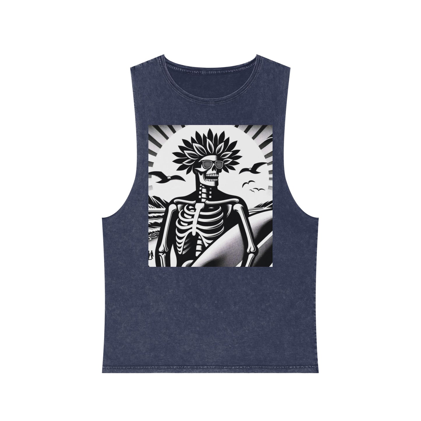 Unisex Stonewash Tank Top
