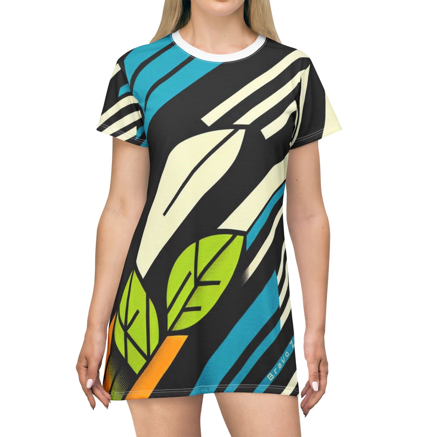 T-Shirt Dress (AOP)