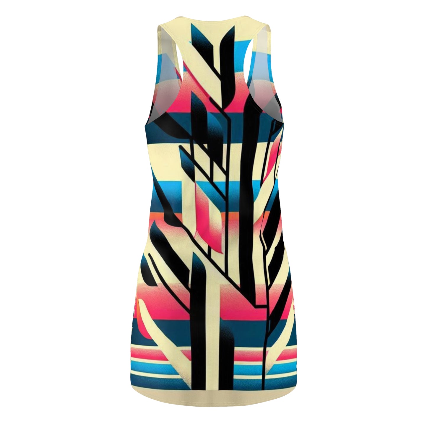 Women's Cut & Sew Racerback Dress (AOP)