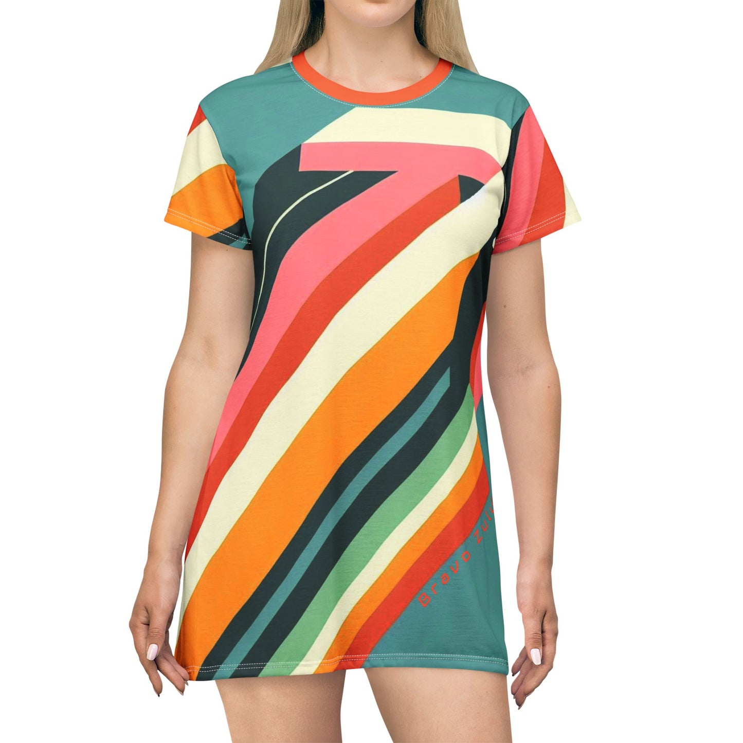 T-Shirt Dress (AOP)