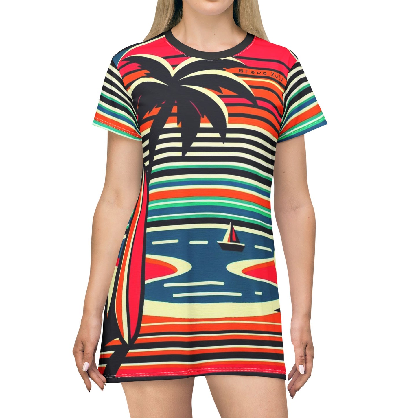 T-Shirt Dress (AOP)