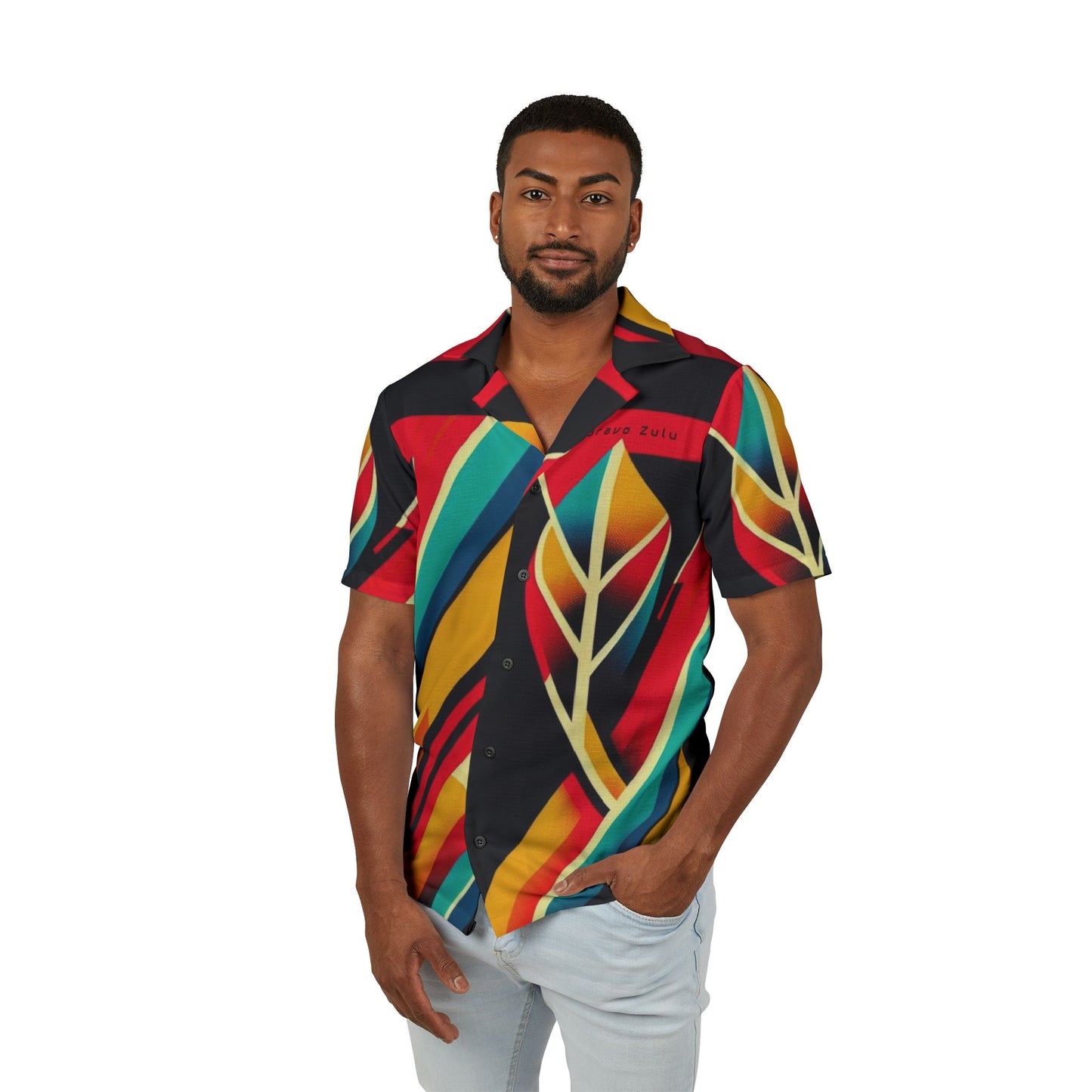 Men's Hawaiian Camp Shirt (AOP)