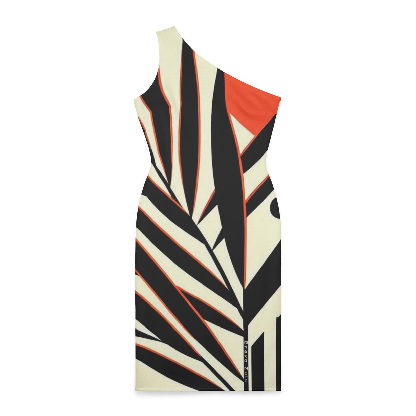 Shoulder Dress (AOP)