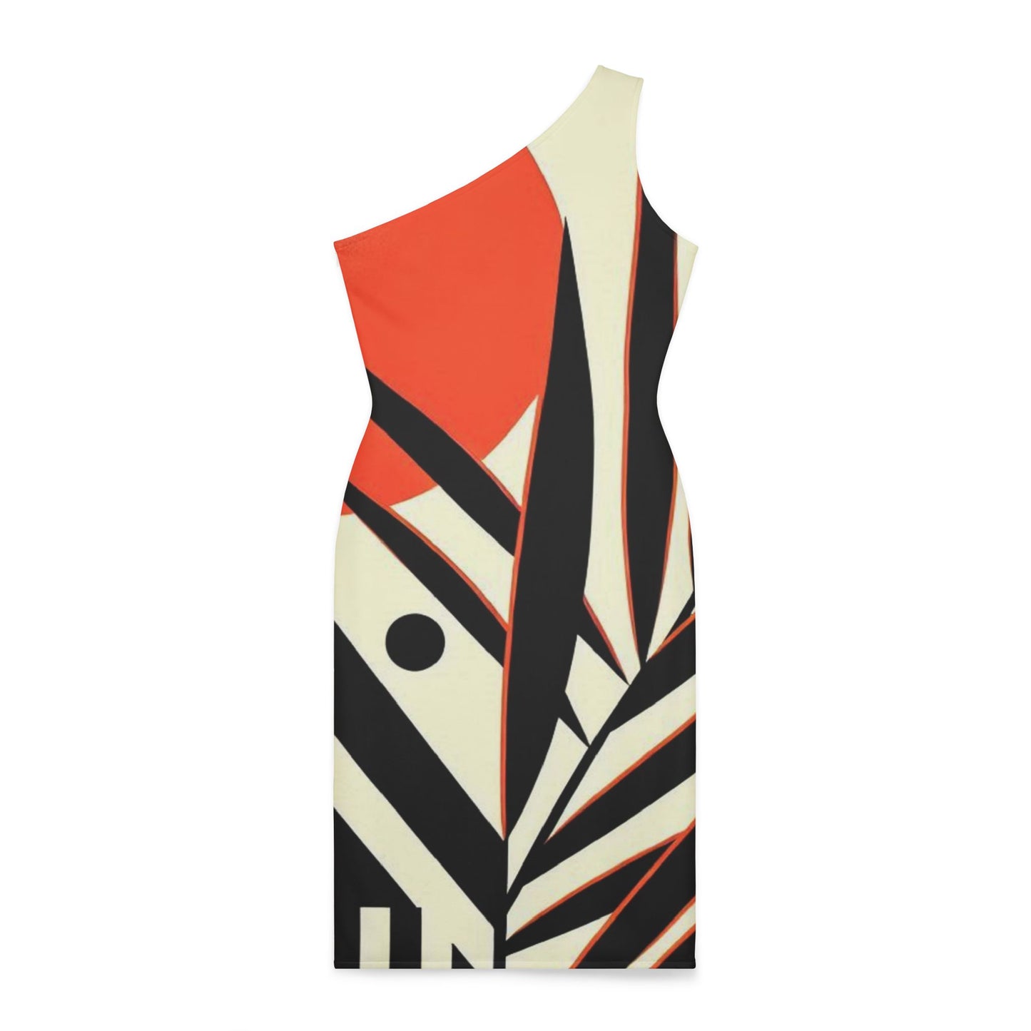 Shoulder Dress (AOP)