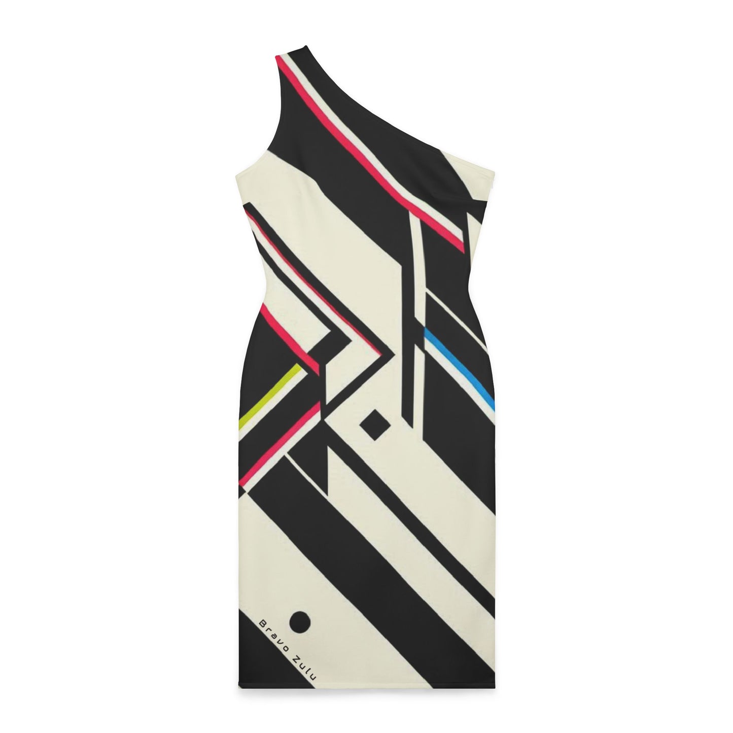 Shoulder Dress (AOP)