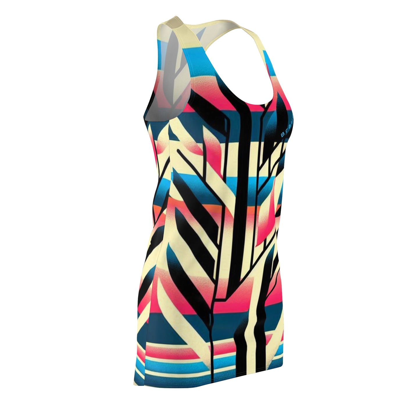 Women's Cut & Sew Racerback Dress (AOP)