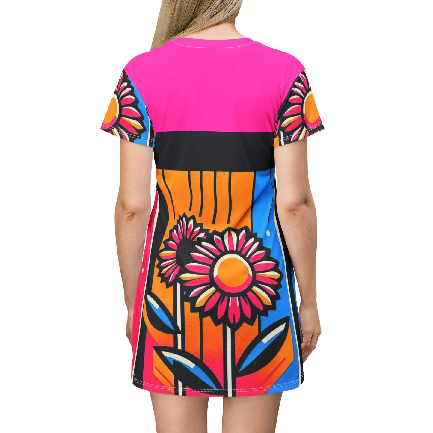 T-Shirt Dress (AOP)