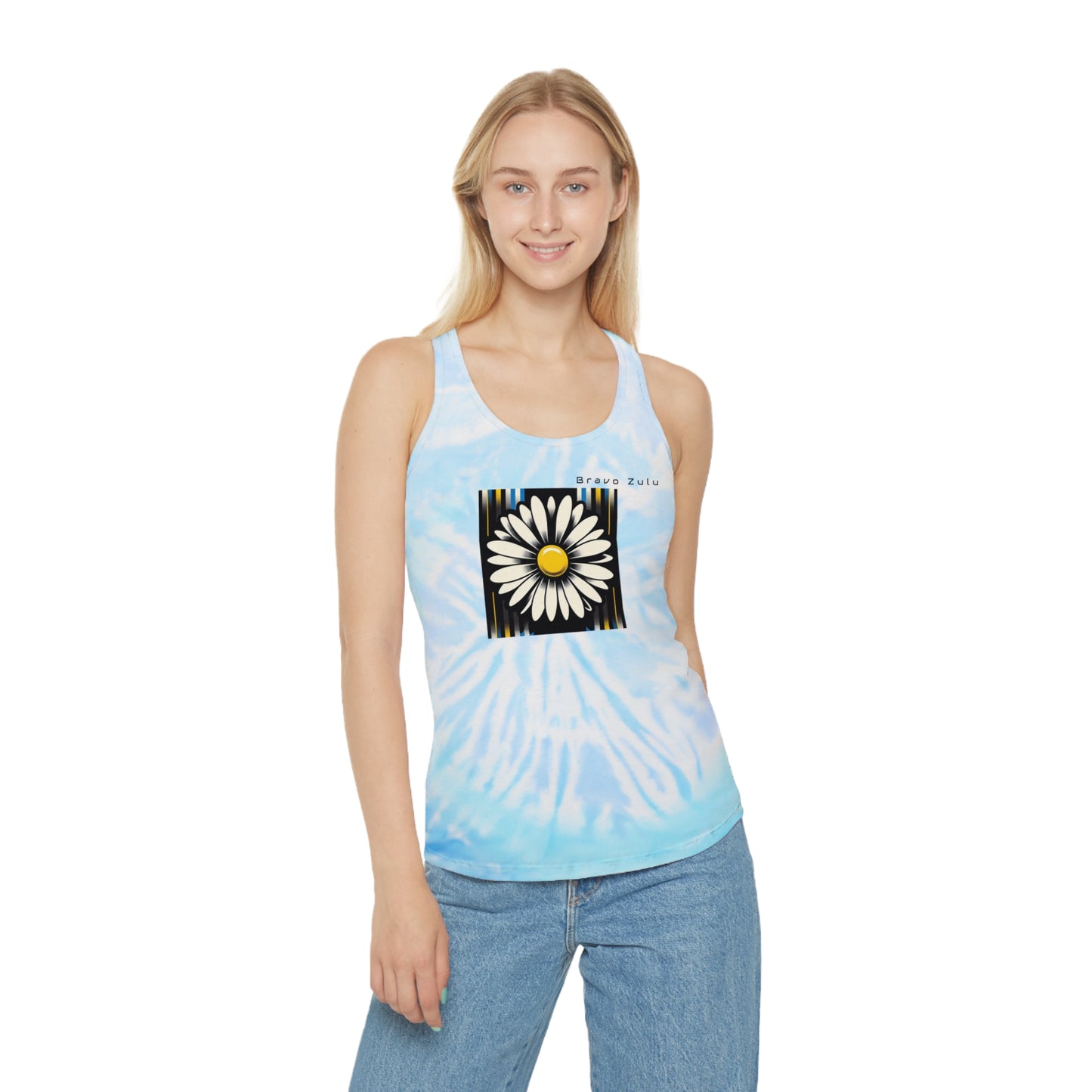 Tie Dye Racerback Tank Top