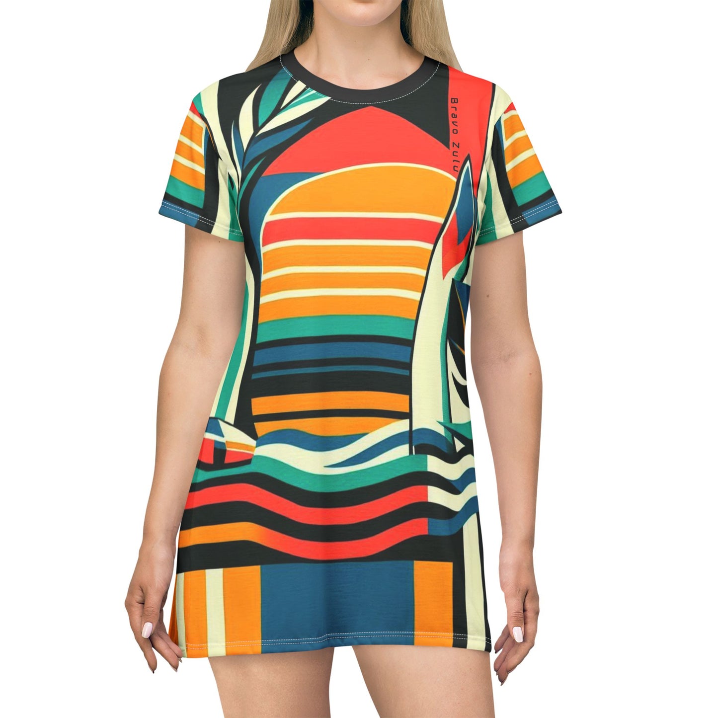 T-Shirt Dress (AOP)