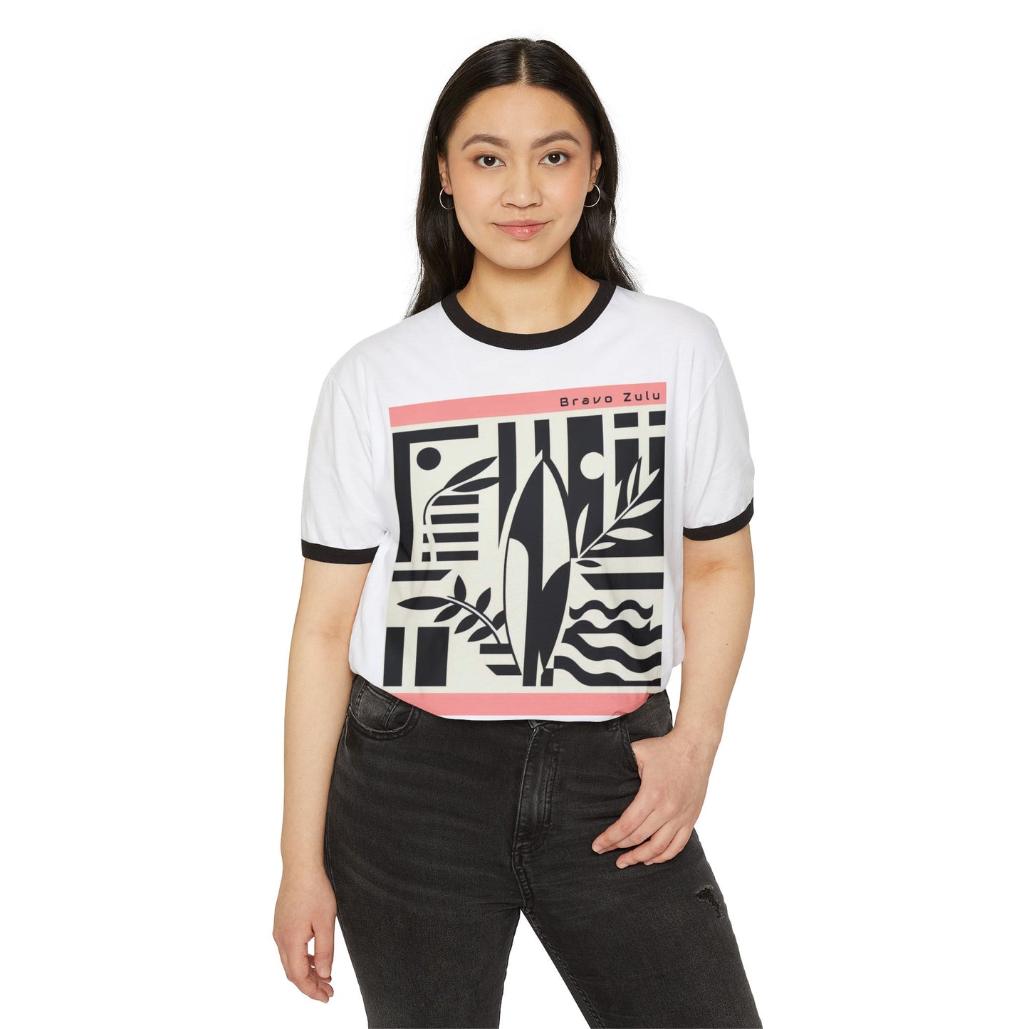 Unisex Cotton Ringer T-Shirt