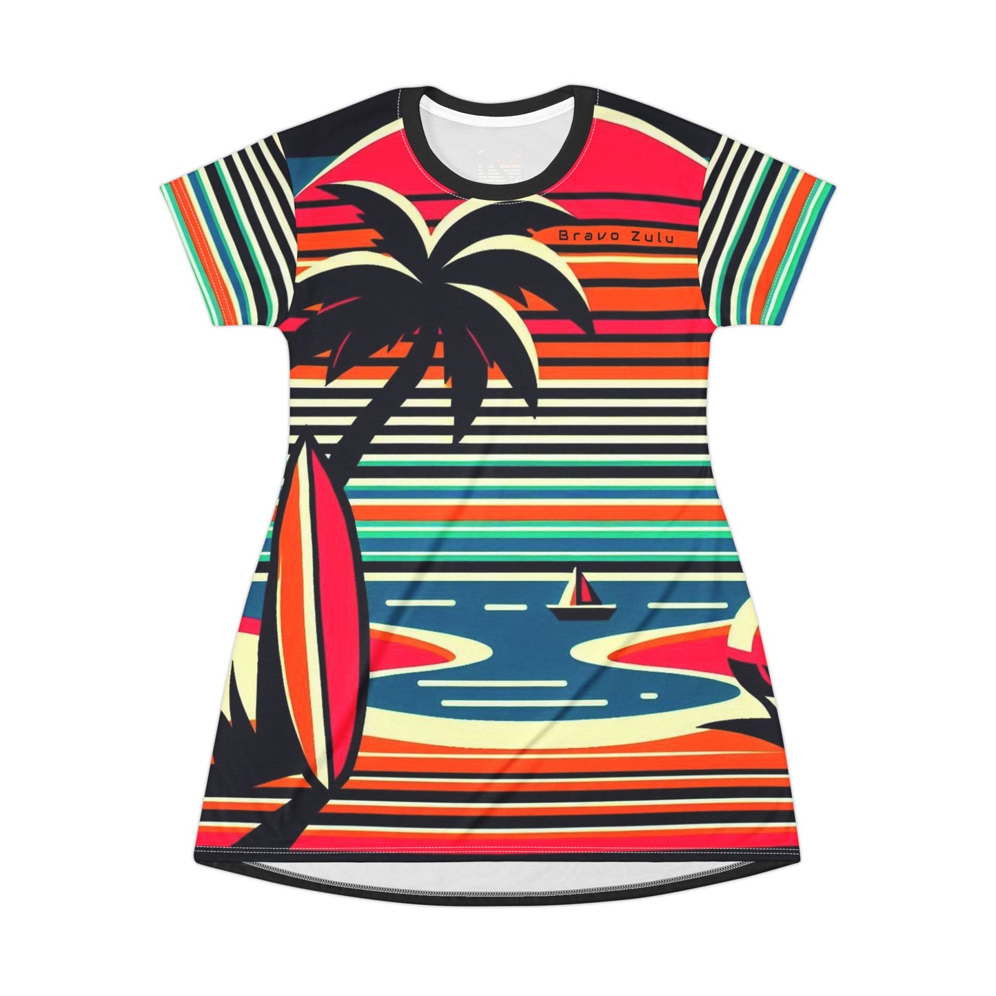 T-Shirt Dress (AOP)