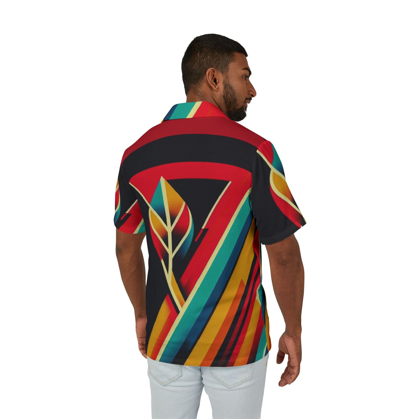 Men's Hawaiian Camp Shirt (AOP)