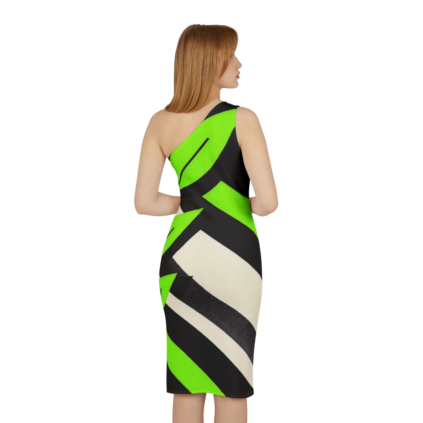 Shoulder Dress (AOP)