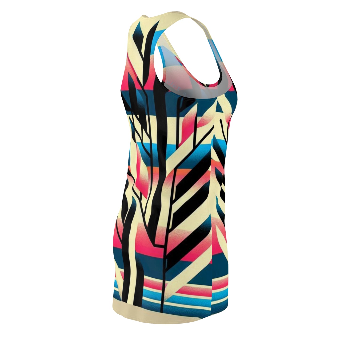 Women's Cut & Sew Racerback Dress (AOP)