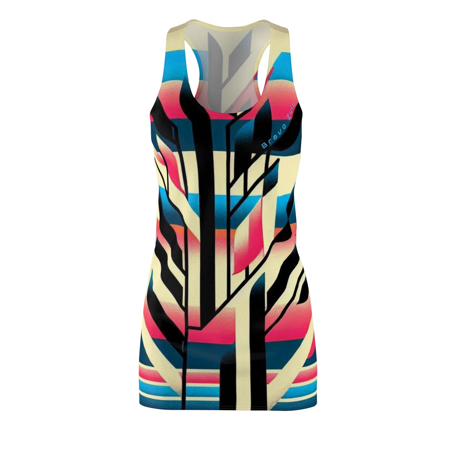 Women's Cut & Sew Racerback Dress (AOP)