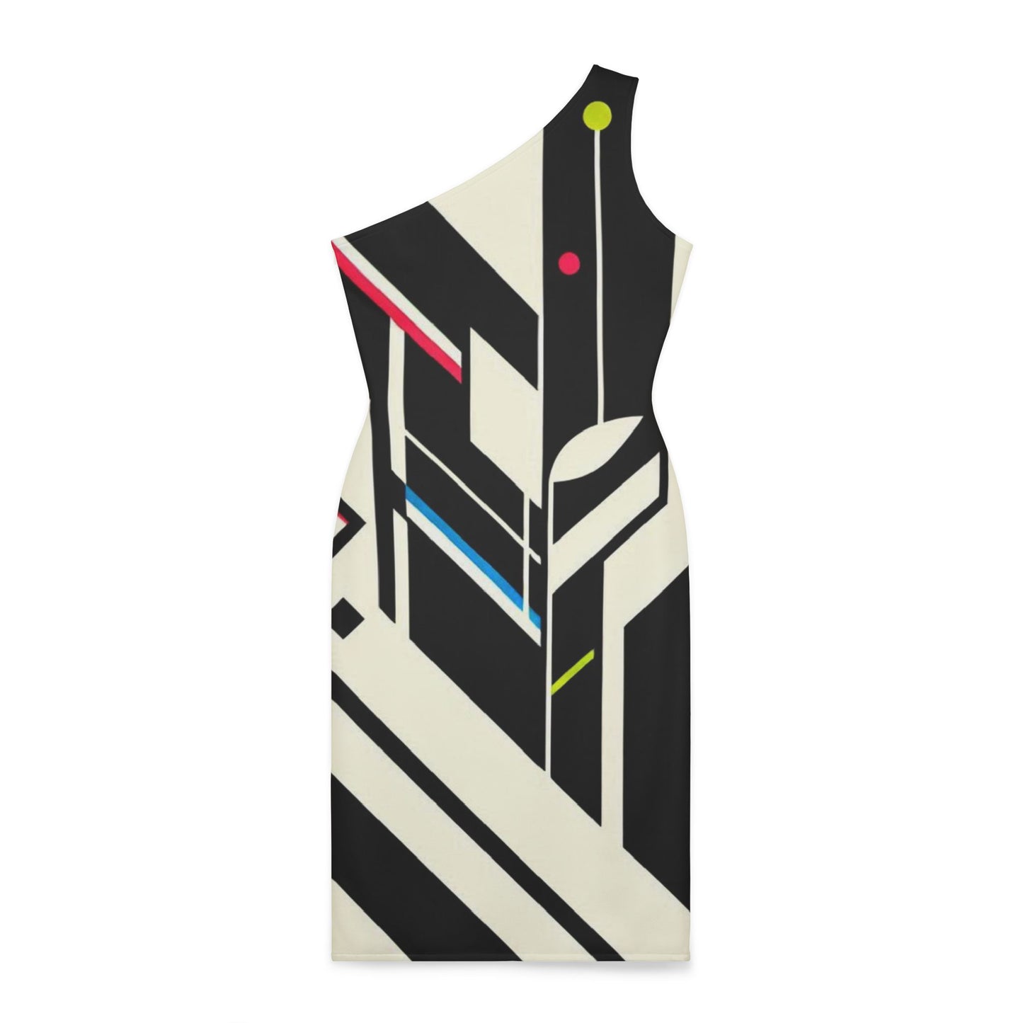 Shoulder Dress (AOP)