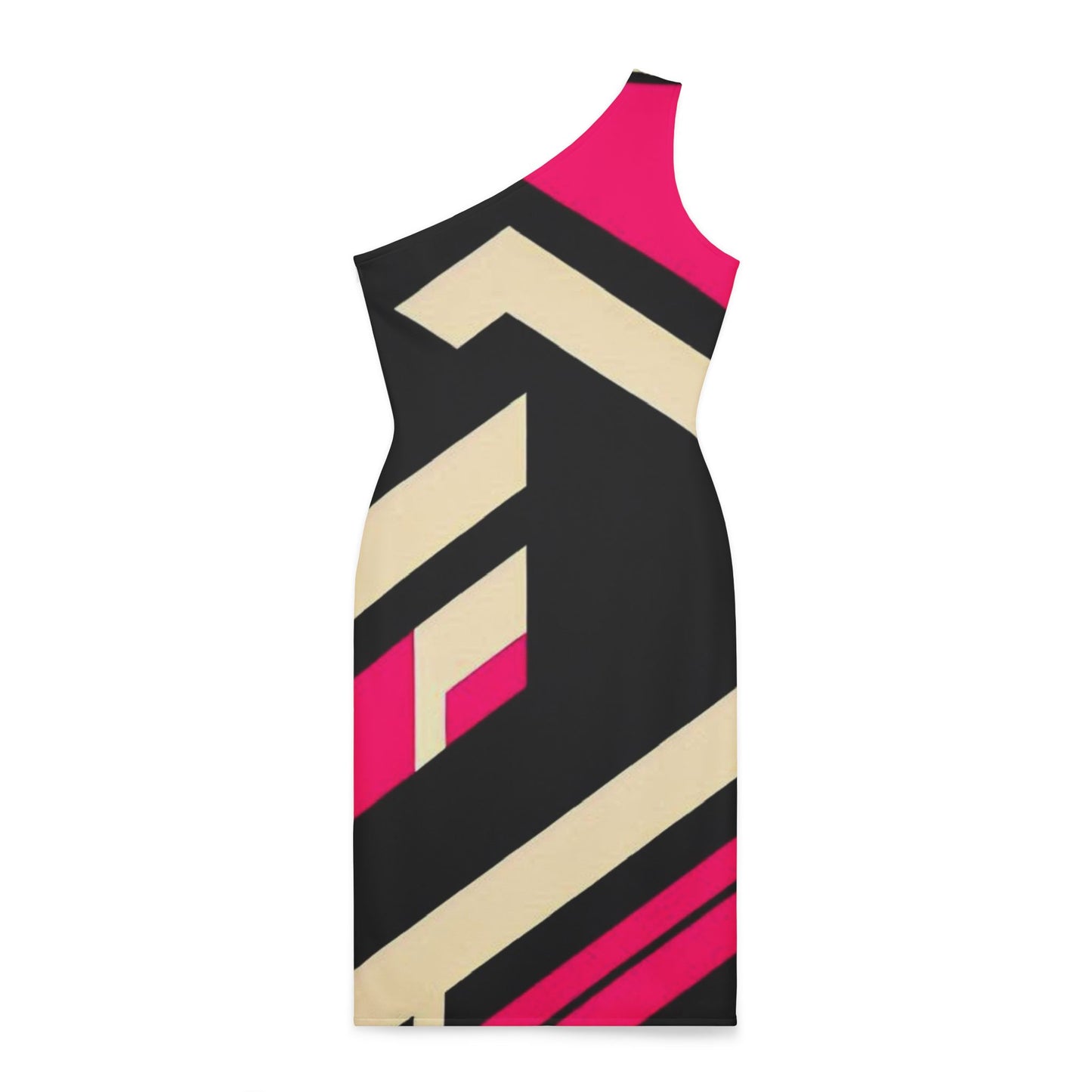 Shoulder Dress (AOP)