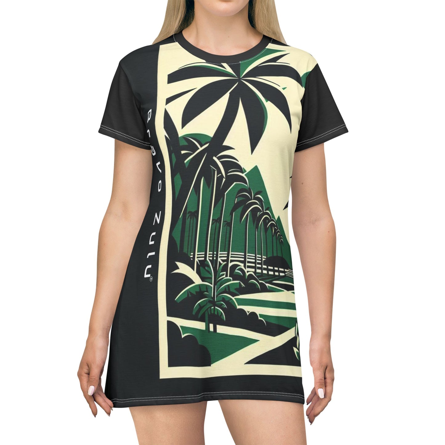 T-Shirt Dress (AOP)