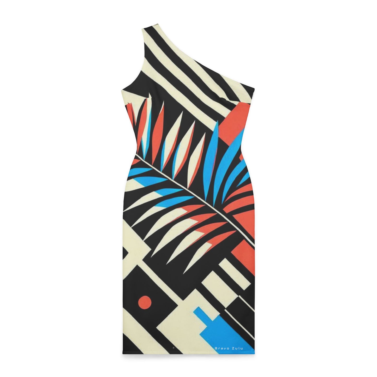 Shoulder Dress (AOP)