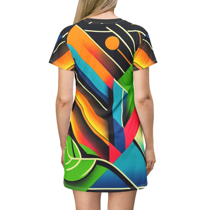 T-Shirt Dress (AOP)