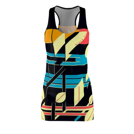 Women's Cut & Sew Racerback Dress (AOP)