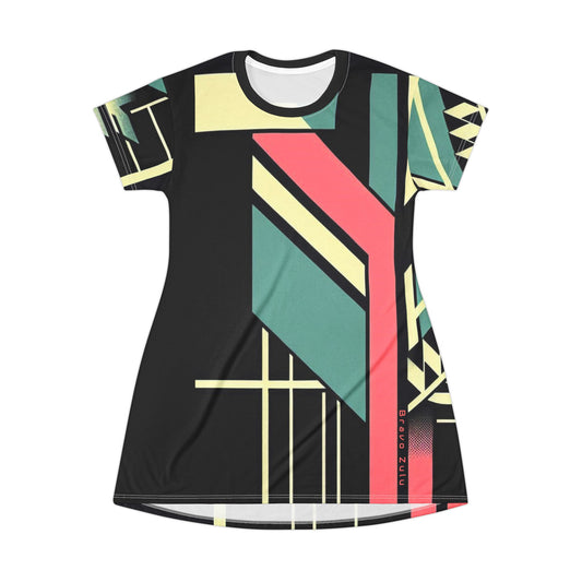 T-Shirt Dress (AOP)