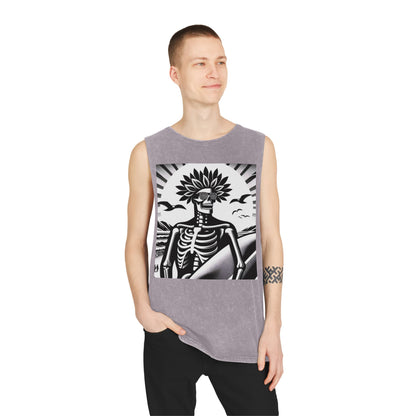 Unisex Stonewash Tank Top