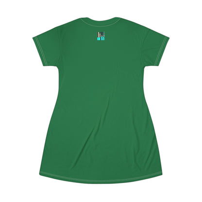 T-Shirt Dress (AOP)