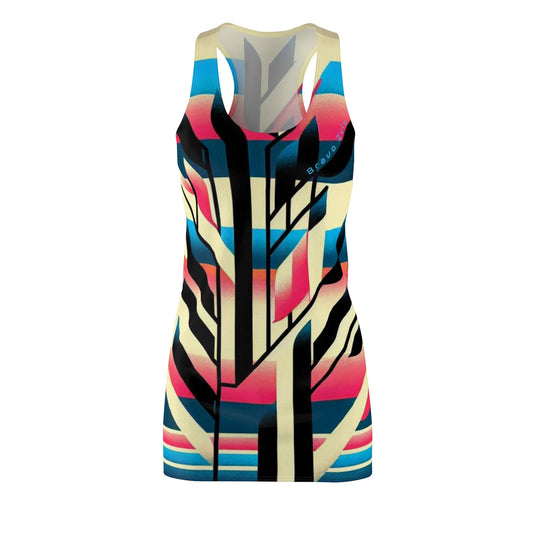 Women's Cut & Sew Racerback Dress (AOP)