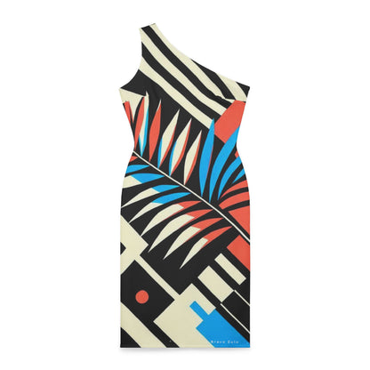 Shoulder Dress (AOP)